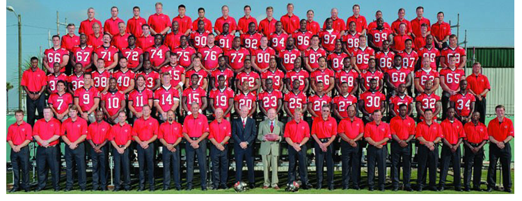 2003 - Season 28 Coaching Staff of the Tampa Bay Buccaneers - Head