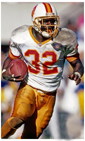 1994 Buccaneers Uniform and Jersey with 75th NFL Anniversary Patch