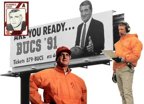 Richard Williamson Head Coach of Tampa Bay Buccaneers 1990 to 1991 - The Ultimate Tampa Bay Buccaneers Fan Site, Historical Archive, Every Coach, Every Season, BUCS Fanatical Fans - BUCS Coaching History 1976-Present.