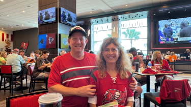 BUCS FAN Mitchell Feildman of Feldman Legal Group Tampa, FL