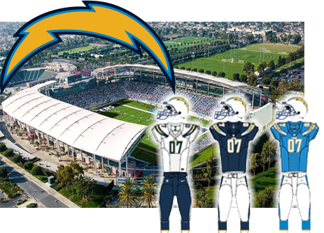 Los Angeles Chargers, Formerly San Diego Chargers opponent of the Tampa Bay Buccaneers