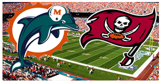Miami Dolphins vs. The Tampa Bay Buccaneers BuccaneersFan