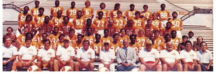 1979 Season 4 Tampa Buccaneers Team Picture