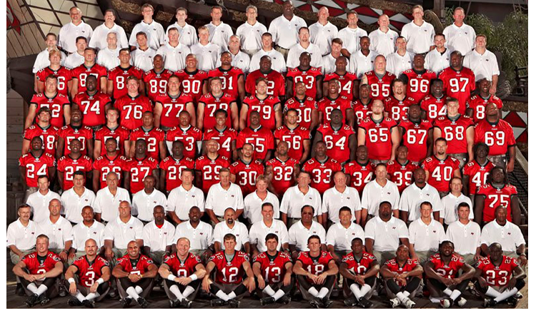 2006 Season 31 Tampa Buccaneers Team Picture