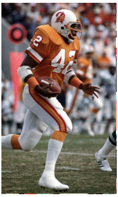 1979 Running Back Ricky Bell Buccaneers Uniform and Jersey