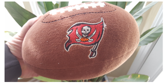 My most prized BuccanersFan possession. This is the football that me and our son Daniel used to celebrate every Tampa Bay Buccaneers score even to this day GO BUCS!