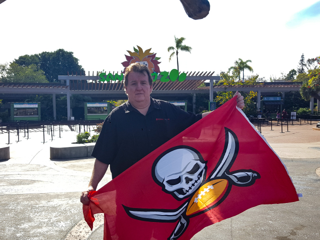 BuccaneersFan.com Its a ZOO out here in San Diego and the Zoos are amazing - A Must visit.