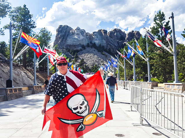 BuccaneersFan.com Rader by special invitation attending the National Independence Day Celebration Kick-Off.